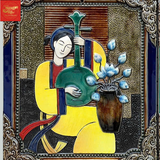  Tranh Đắp Nổi Cảnh Dân Gian 38CM*33CM 