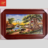  Tranh Sứ Cảnh Làng Quê KT 90CM*60CM 