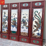  Tranh Tứ Qúy Tứ Linh Đắp Nổi 