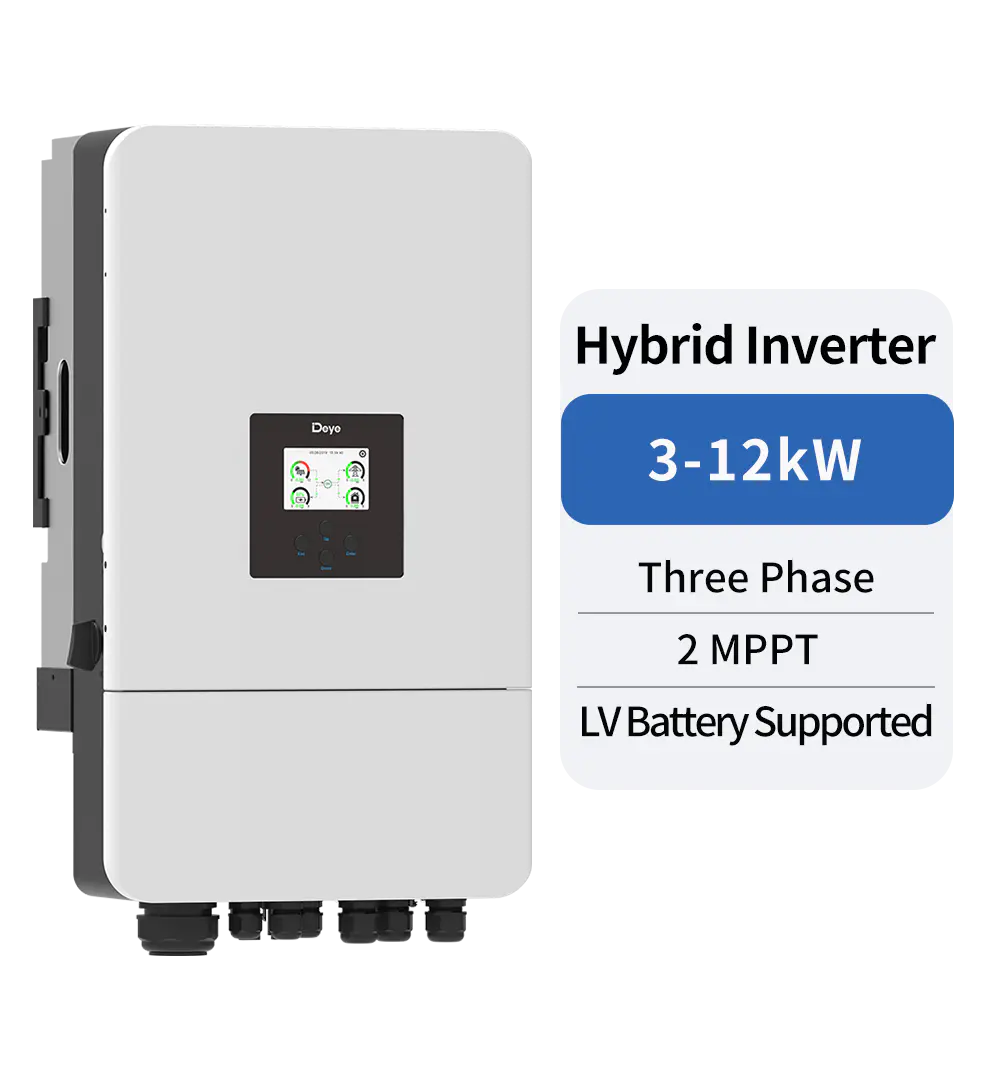 Inverter Hybrid Deye 8 kW, 3 Pha, Model: SUN-8K-SG05LP3-EU-SM2