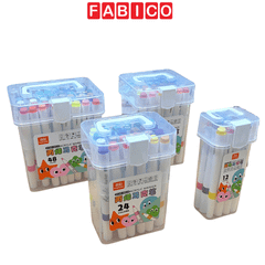 Hộp Bút Lông Acrylic Truecolor ZCM-0816-12 Vẽ Đa Năng Trên Nhiều Chất Liệu