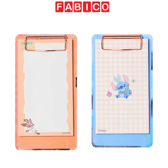 Giấy Ghi Chú Disney Nick & Stitch A75389-Z1/W1 – Sổ Note Mini 30 Tờ Có Nút Cài Dễ Thương Cho Học Sinh Sinh Viên