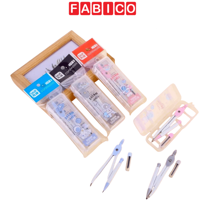 Compa ShiF Mini Vẽ Hình Học Chính Xác Cho Học Sinh