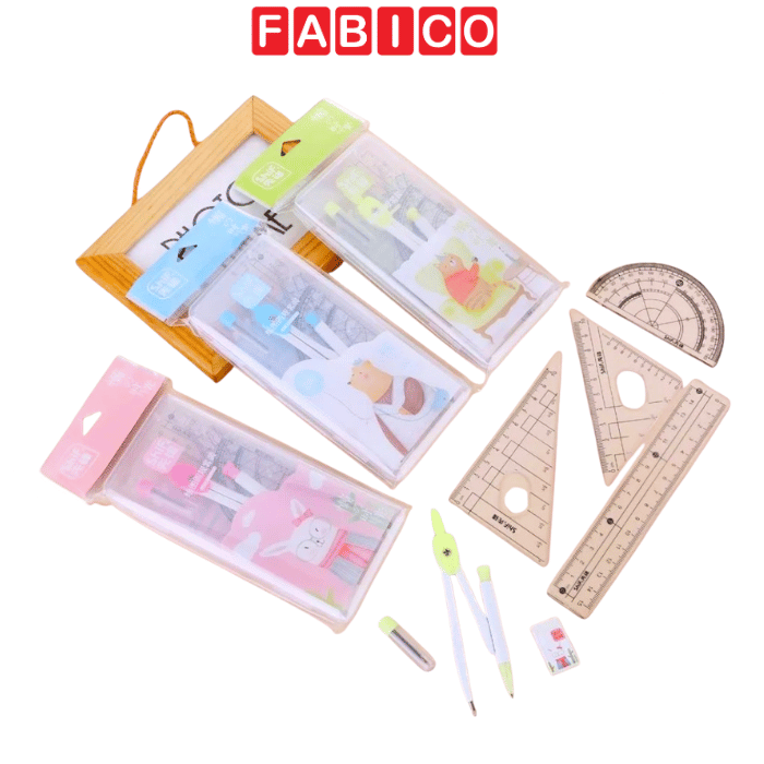 Bộ Compa Shif Compass Set Mini Vẽ Hình Học Cho Học Sinh