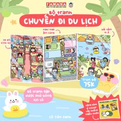 Bộ Tranh Tương Tác Cô Tiên Xanh - Chuyến Đi Du Lịch