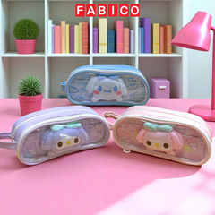 Hộp Bút Học Sinh 2 Ngăn Vải Mềm Dễ Thương Sanrio 9129