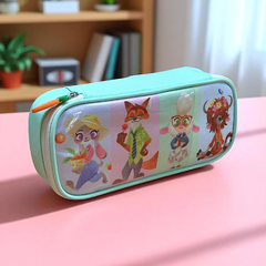 Bóp Vải Zootopia Disney A83236 2 Ngăn Rộng, Chống Nước