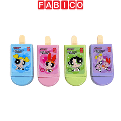 Gôm Tẩy Kem Que Hoạt Hình Powerpuff Girls Yalong – Gôm Tẩy Dễ Thương Cho Học Sinh, Sinh Viên