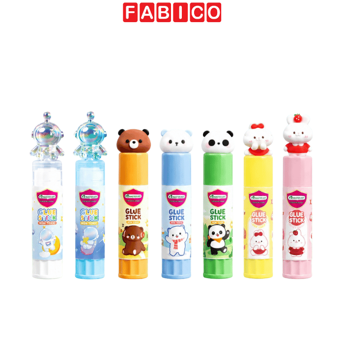 Hồ Khô 9G Bunny - Beary - Astrony | Keo Khô Dán Giấy Mini Dễ Thương Cho Học Sinh, Sinh Viên Và Văn Phòng