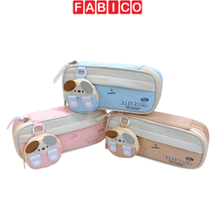 Hộp Bút Vải Polyester Yescholar 9278 Đơn Giản Thanh Lịch - Bóp Viết Học Sinh Dung Tích Lớn