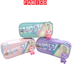Bóp Viết Vải WOW 9206 YESCHOLAR Cao Cấp – Hộp Bút Học Sinh Nhiều Ngăn Dễ Thương, Túi Đựng Dụng Cụ Học Tập Tiện Lợi