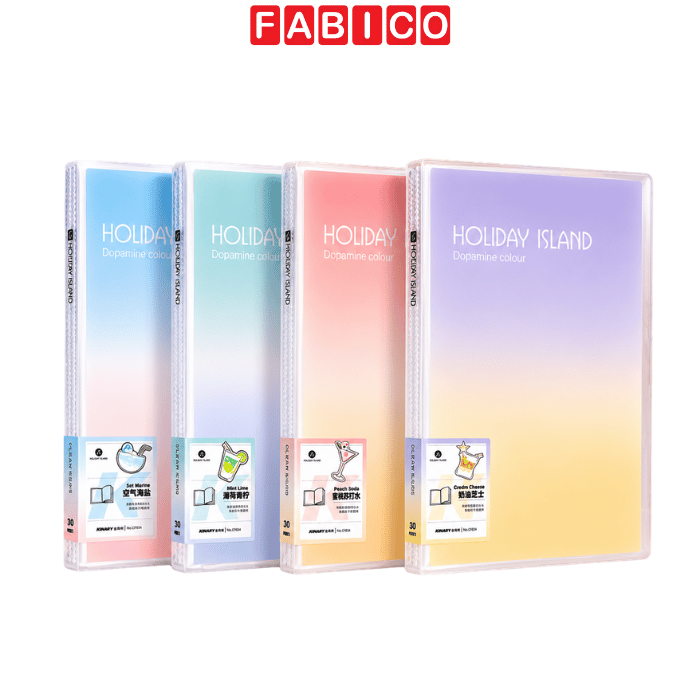 Bìa Tài Liệu 40 Túi A4 Kinary Holiday CF834 – File Hồ Sơ Nhiều Lá Lưu Trữ Tài Liệu Chuyên Nghiệp