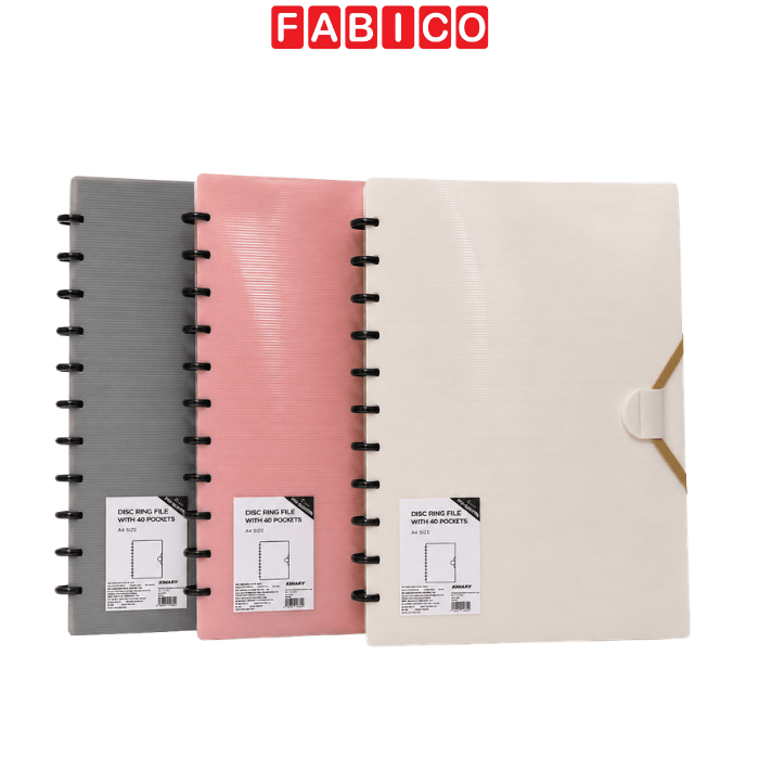 Bìa Hồ Sơ A4 Kinary CF8120-PR & QT40-PR – File Đựng Tài Liệu Văn Phòng Cao Cấp