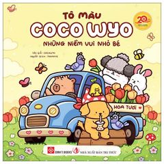 Sách Tô Màu Coco Wyo - Những Niềm Vui Nhỏ Bé
