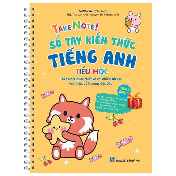 Take Note! - Sổ Tay Ngữ Pháp Tiếng Anh Tiểu Học