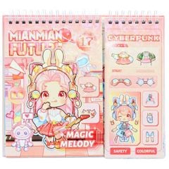 Trò Chơi Bóc Dán Cô Bé Mianmian Đến Từ Tương Lai - XM2502-1A