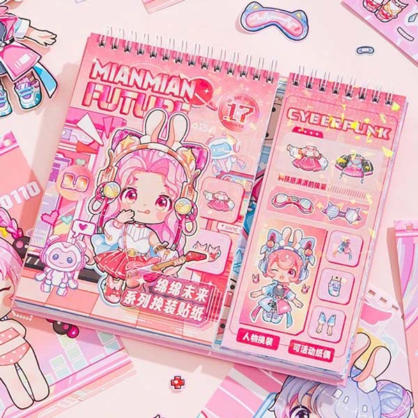 Trò Chơi Bóc Dán Cô Bé Mianmian Đến Từ Tương Lai - XM2502-1A