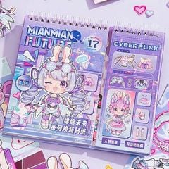 Trò Chơi Bóc Dán Cô Bé Mianmian Đến Từ Tương Lai - XM2502-1B