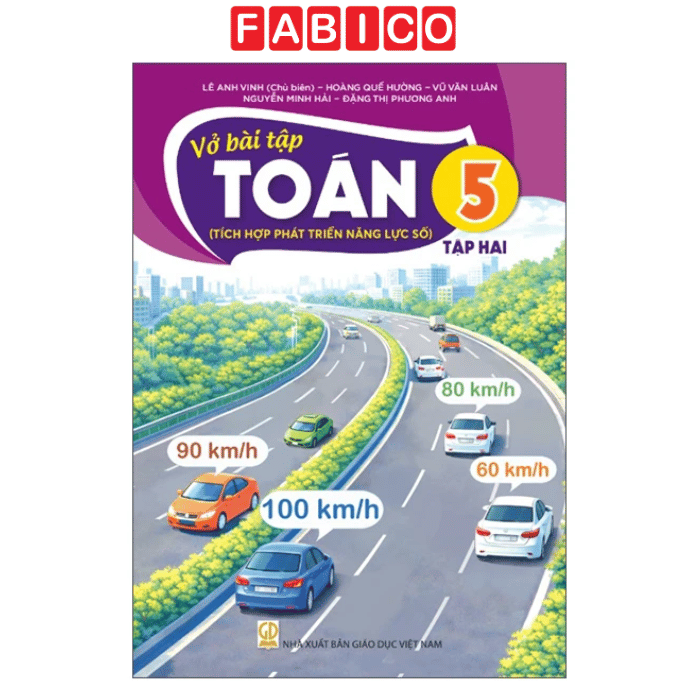 Vở Bài Tập Toán 5 - Tập 2 (Tích Hợp Phát Triển Năng Lực Số) (Phiên Bản 2026)