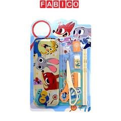 Set Đồ Dùng Học Tập Quà Tặng Học Sinh 8 Món Disney Người Nhện & Zootopia D01131