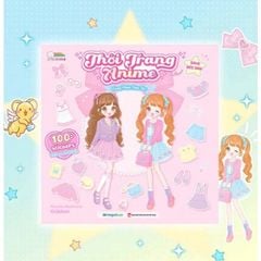 Sách Bóc Dán - Thời Trang Anime - Công Chúa Dâu Tây