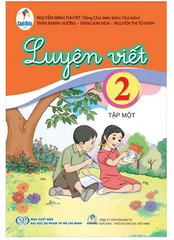 Vở Luyện Viết Lớp 2 Tập 1, Tập 2 Bộ Cánh Diều (2025)
