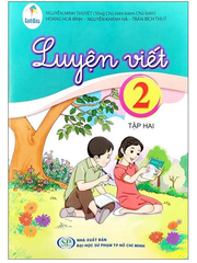 Vở Luyện Viết Lớp 2 Tập 1, Tập 2 Bộ Cánh Diều (Chuẩn)
