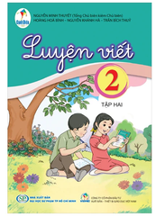 Vở Luyện Viết Lớp 2 Tập 1, Tập 2 Bộ Cánh Diều (2025)