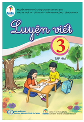 Vở Luyện Viết Lớp 3 Tập 1, Tập 2 Bộ Cánh Diều (2025)