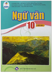Ngữ Văn Lớp 10 Tập 1,Tập 2 Cánh Diều (Chuẩn)