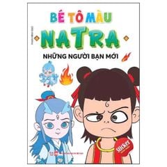Combo 3 Sách Tô Màu - Bé Tô Màu Natra Kèm Sticker Dán Hình Dễ Thương