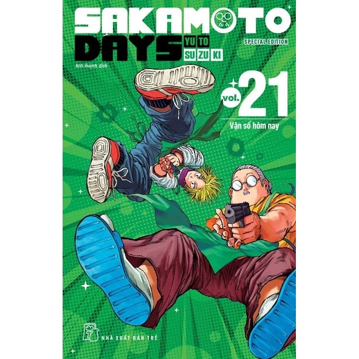 Sakamoto Days - Tập 21 - Vận Số Hôm Nay - Bản Đặc Biệt - Tặng Kèm Standee Mica + Filmstrip PVC + Postcard