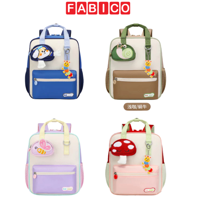 Balo Mầm Non SunEight S-22209 Siêu Nhẹ Nhiều Ngăn Chống Nước
