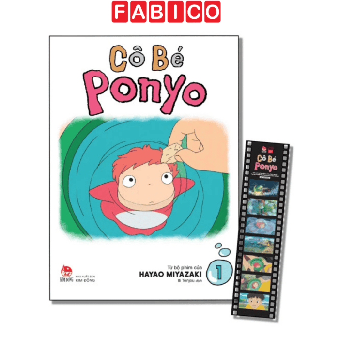 Cô Bé Ponyo - Tập 1 | Truyện Tranh Hayao Miyazaki Chính Hãng NXB Kim Đồng