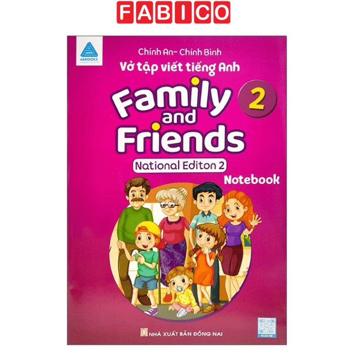 Vở Tập Viết Tiếng Anh Family And Friends - National Edition 2 - Notebook Chính Hãng