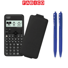 Bộ Máy Tính CASIO FX-880BTG - Màu Đen + 2 Bút Bi Pilot BP-1RT - Mực Xanh