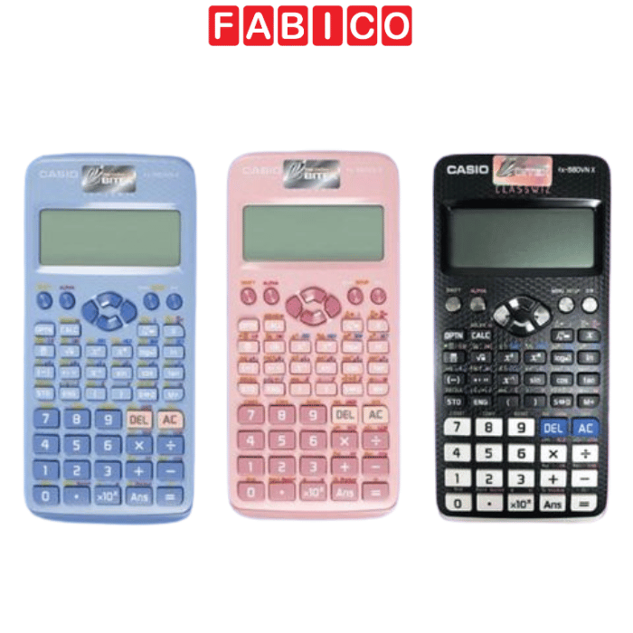Máy Tính Casio Fx 580vn Chính Hãng Phù Hợp Cho Học Sinh Cấp 2,3, Đại Học