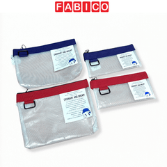 Túi Lưới Đựng Hồ Sơ Có Khóa Kéo B5-293 & A6-293 Kinhshion – Túi File Lưới EVA Tiện Lợi
