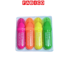 Hộp 4 Màu Bút Dạ Quang Neon Highlight CHOSCH CS-H934