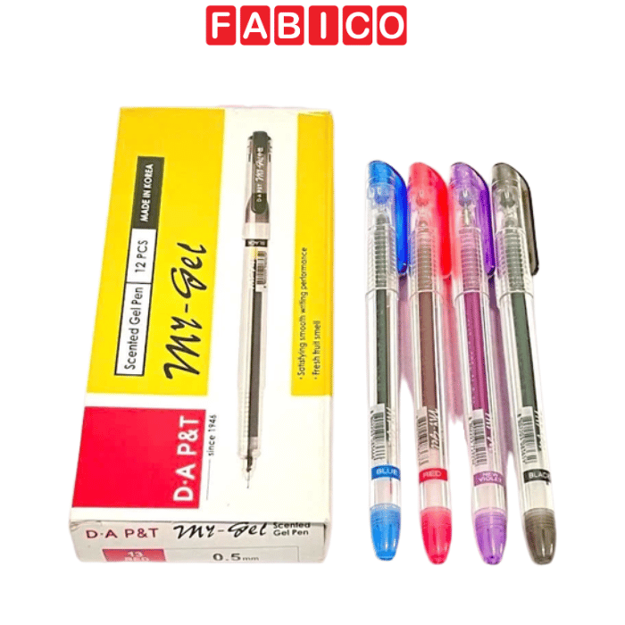 Hộp 6/12 Cây Bút Viết Nước My Gel Dong A D-A Ngòi 0.5mm