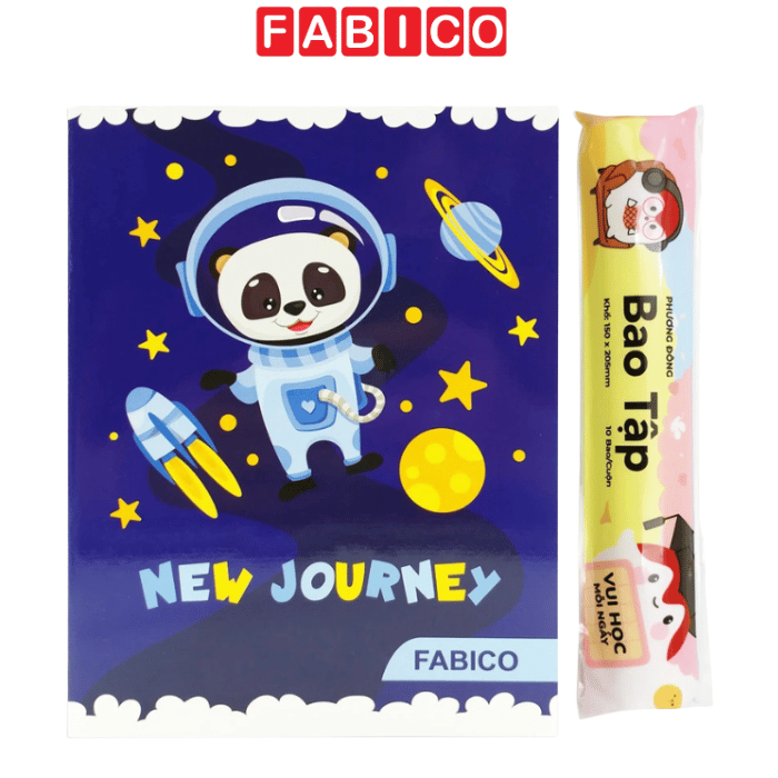 Cuộn 10 Bao Tập Nylon TP 20.5 x 15cm – Bao Bìa Vở Dẻo Dai Tiện Lợi