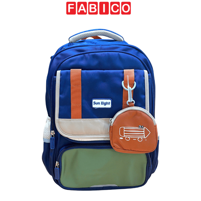Balo Học Sinh Tiểu Học Chống Gù Sun Eight – Ba Lô Siêu Nhẹ Chống Nước Cho Bé Trai Bé Gái Lớp 1–6