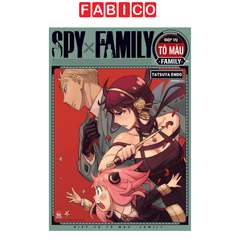 Sách Spy X Family - Điệp Vụ Tô Màu - Family Sách Tô Màu Anime Manga Chính Hãng