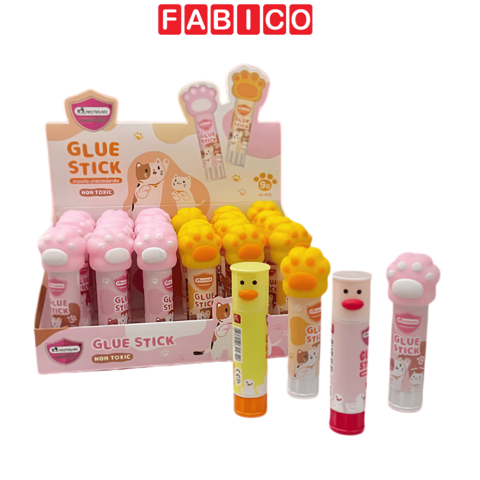 Combo 2 Hồ Khô Dán Giấy Glue Stick Elephant - Keo Dán 9g Dễ Thương
