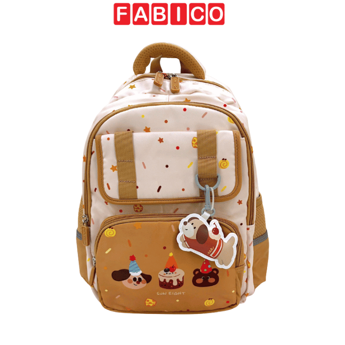 Balo Chống Gù SunEight 22329 – Balo Học Sinh Tiểu Học Chống Nước, Nhẹ Êm, Bảo Vệ Cột Sống Cho Bé 4-7 Tuổi
