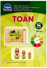 Sách Toán Lớp 8 Tập 1, Tập 2 Bộ Chân Trời Sáng Tạo (Chuẩn)