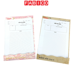 Xấp 10 Tờ Giấy Kiểm Tra Khổ B5 Kẻ Ngang Teenage – Giấy Thi Học Sinh Chất Lượng Cao, Viết Êm Tay, Không Lem Mực