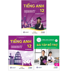 Bộ Sách Tiếng Anh 12 Bright Student's Book  Workbook  Bài Tập Bổ Trợ (Bộ 3 Cuốn)