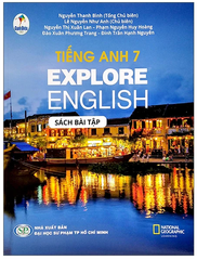 Sách Bài Tập Tiếng Anh Lớp 7 Explore English Bộ Sách Cánh Diều (2022)