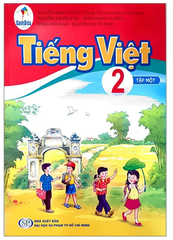 Sách Tiếng Việt Lớp 2 Tập 1, Tập 2  Bộ Cánh Diều (Chuẩn)